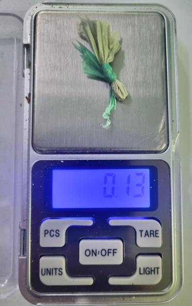 Droga incautada. Droga incautada.