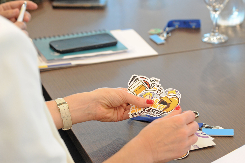 Foto reunión de las autoridades en la Junta Nacional de Seguridad