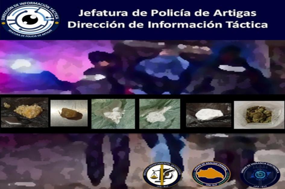 Banner de la Dirección de Información Táctica de Artigas. Banner de la Dirección de Información Táctica de Artigas.