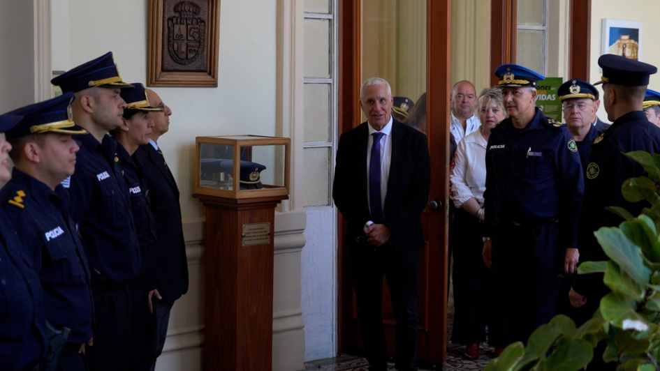 Ministro del Interior se reunió con autoridades de Flores y Durazno por temas de seguridad