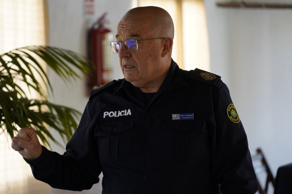 Ministro del Interior se reunió con autoridades de Flores y Durazno por temas de seguridad