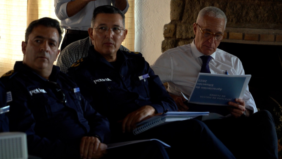 Ministro del Interior se reunió con autoridades de Flores y Durazno por temas de seguridad