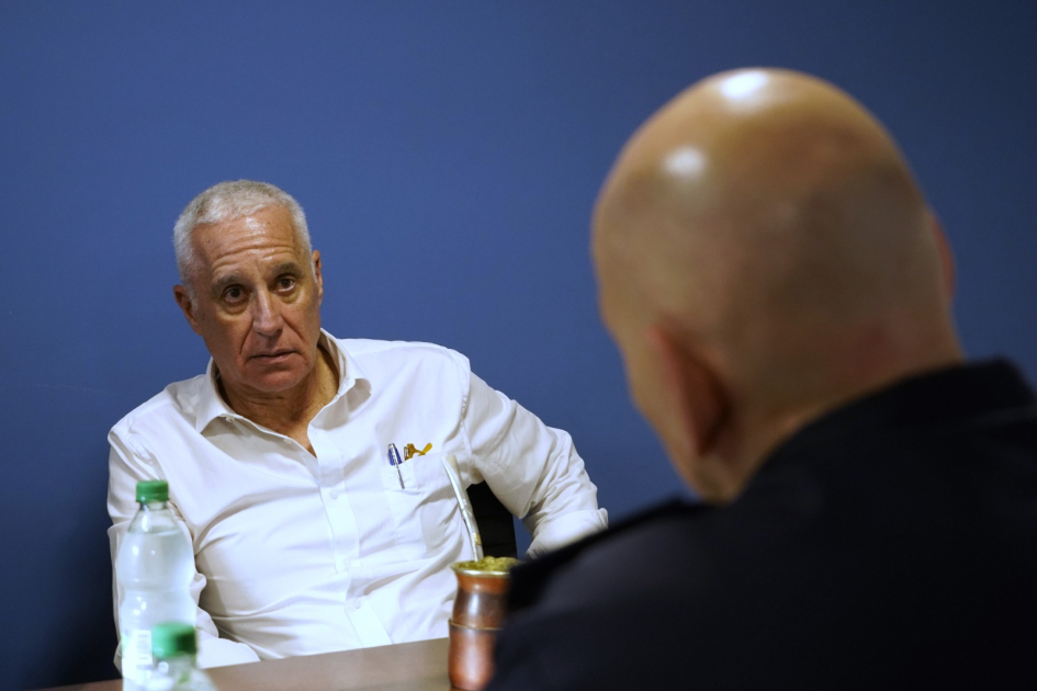 Ministro del Interior se reunió y autoridades de Flores y Durazno por temas de seguridad