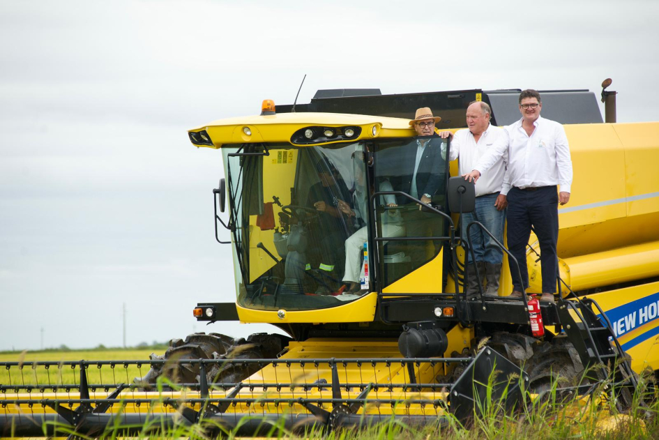 inauguración oficial de la cosecha de arroz 2026