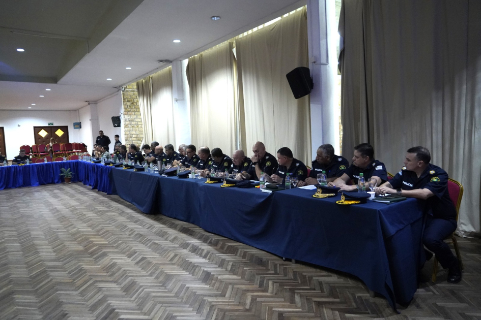 Comando ministerial y policial realizó su primera reunión del año con jefes y directores de todo el 