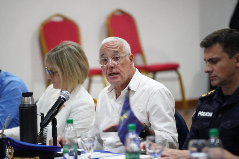 Comando ministerial y policial realizó su primera reunión del año con jefes y directores de todo el 