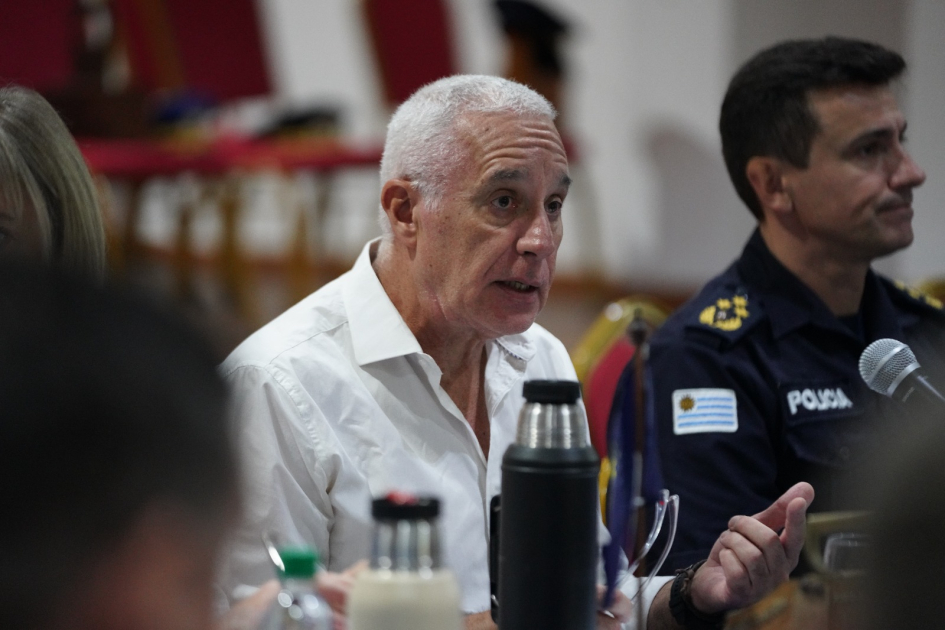 Comando ministerial y policial realizó su primera reunión del año con jefes y directores de todo el 