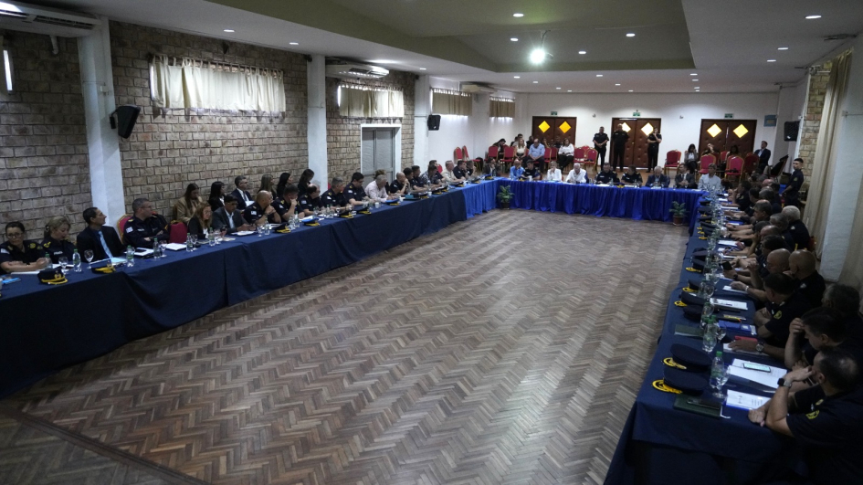 Comando ministerial y policial realizó su primera reunión del año con jefes y directores de todo el 