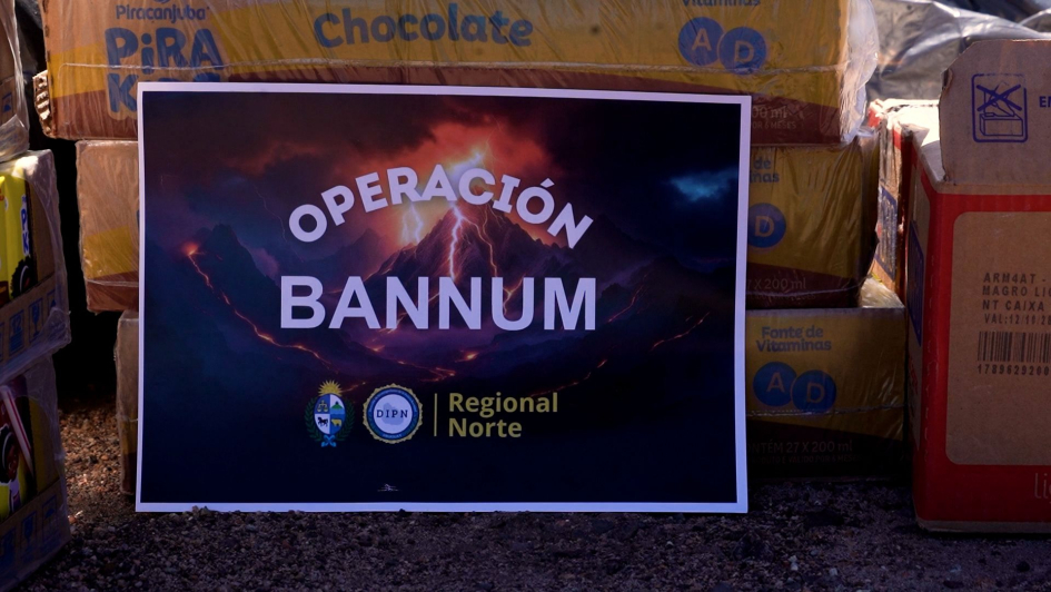 Operación “Banum” de la DIPN Cartel de operación “Banum”