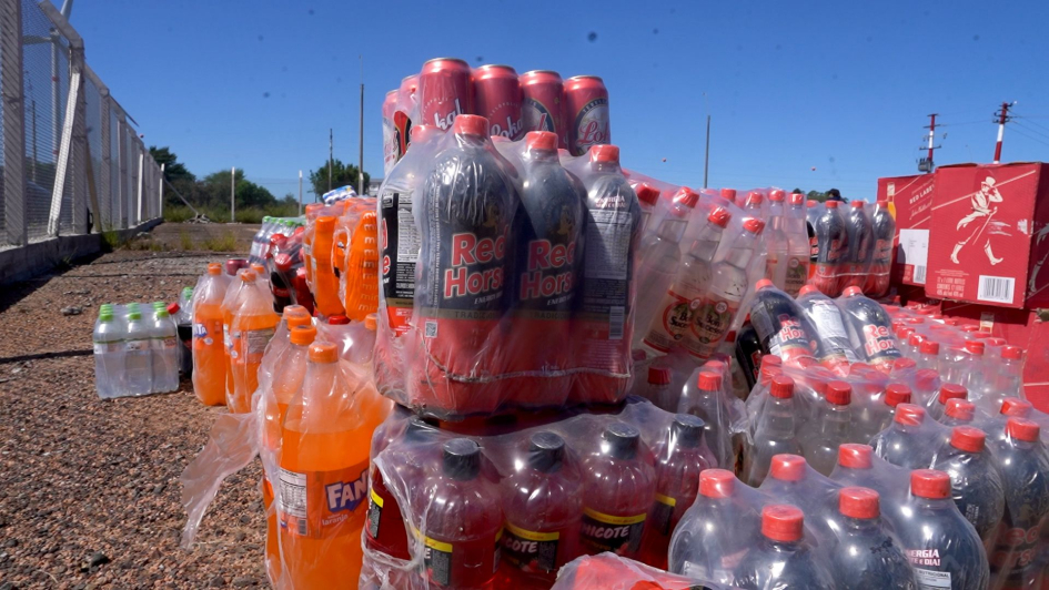 Operación “Banum” desarticula red de contrabando Botellas incautadas