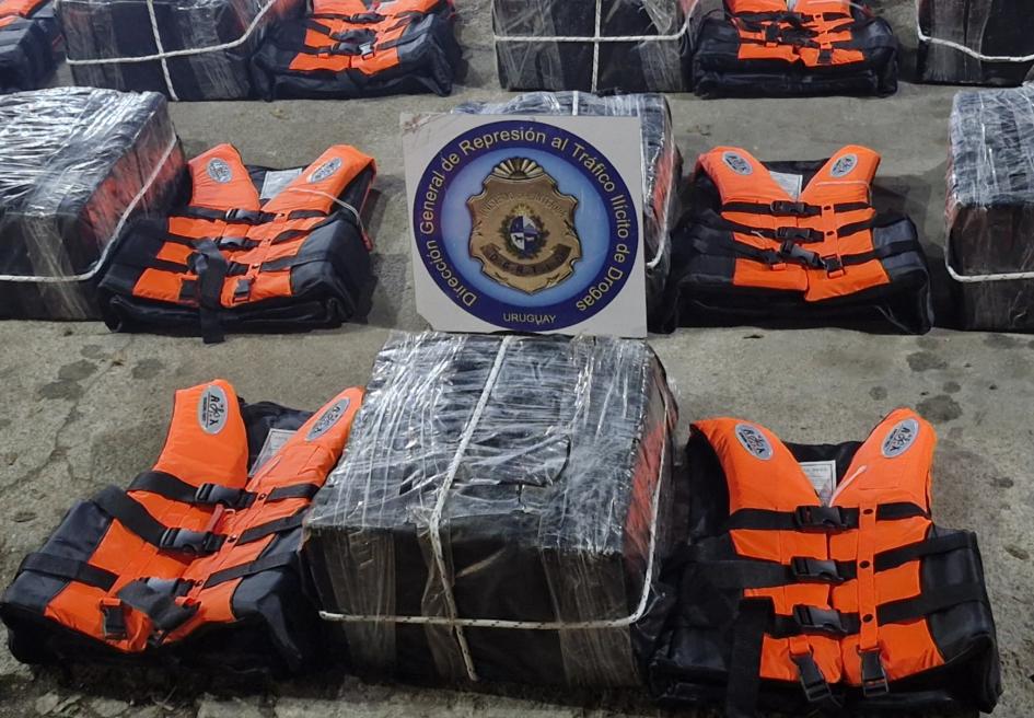 Paquetes de cocaína incautada Paquetes de cocaína incautada