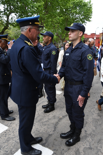 Jefatura de Policía de Cerro Largo celebró su 196.º aniversario con el egreso de 14 nuevos agentes