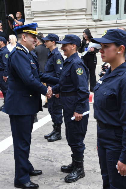 Jefatura de Policía de Cerro Largo celebró su 196.º aniversario con el egreso de 14 nuevos agentes