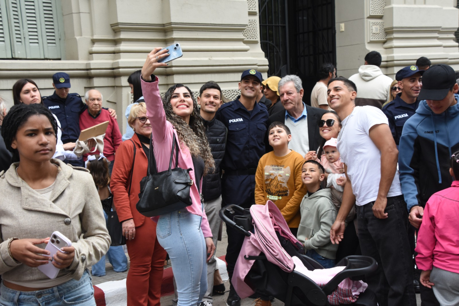 Jefatura de Policía de Cerro Largo celebró su 196.º aniversario con el egreso de 14 nuevos agentes