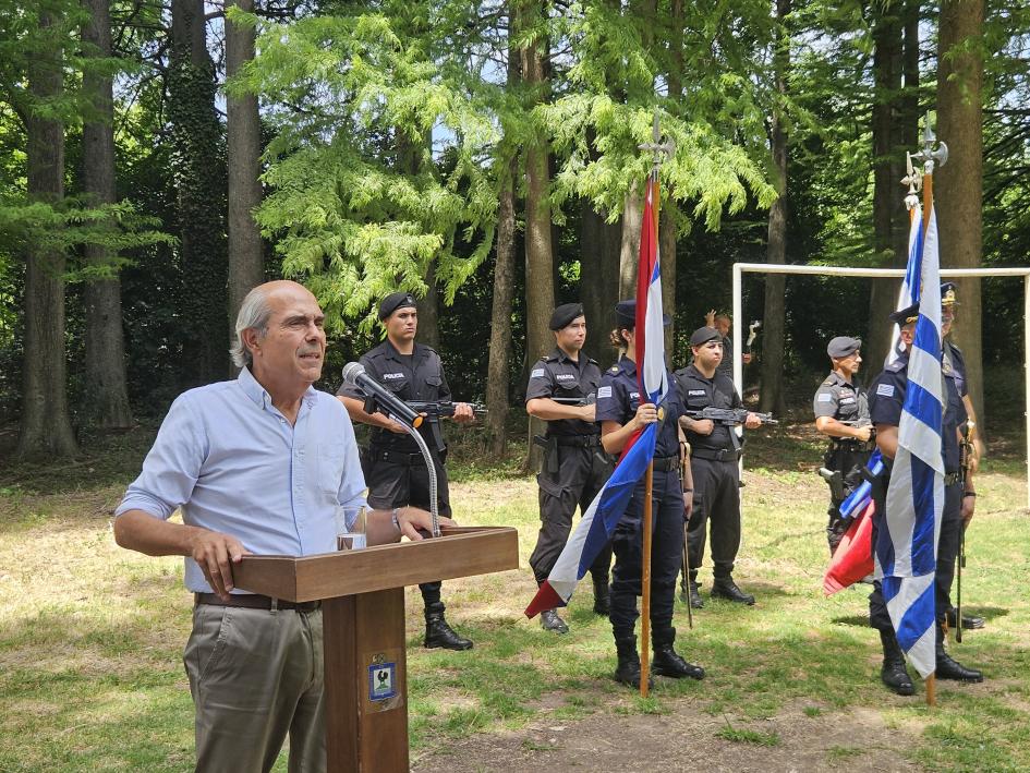 Ceremonia de egreso de la V Promoción de la Escuela de Policía de San José Ceremonia de egreso de la V Promoción de la Escuela de Policía de San José