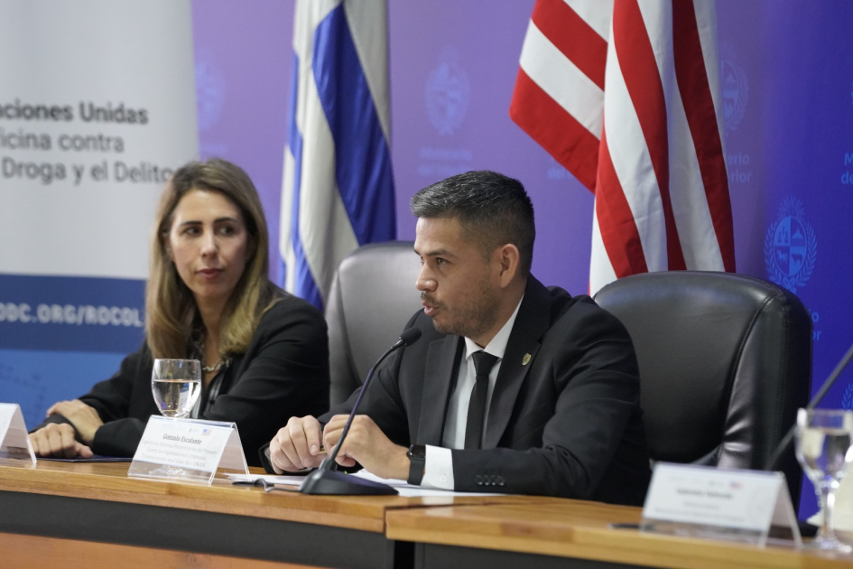 Representantes de la UNODC