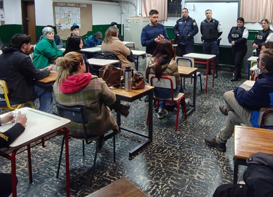 Alumnos liceo de Castillos