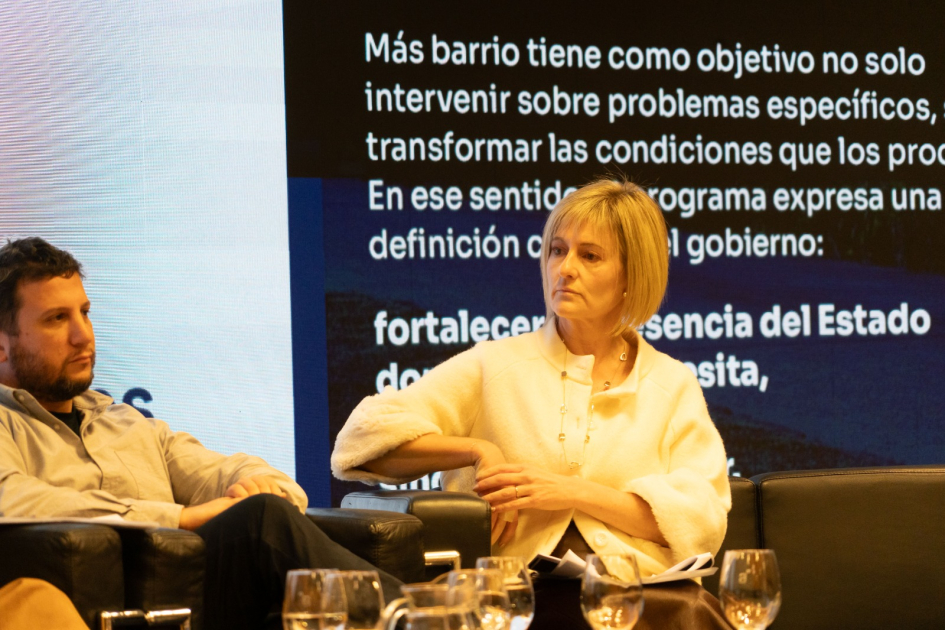 Ministra interina Gabriela Valverde