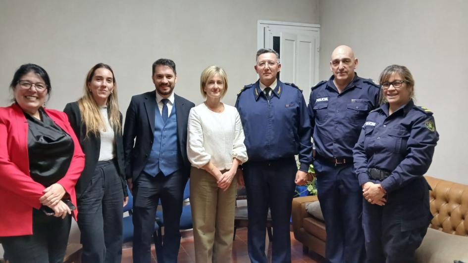 Autoridades que participaron de la reunión