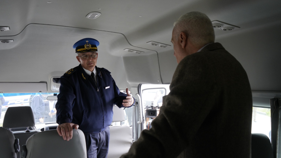 Ministro y Director de la Policía Nacional