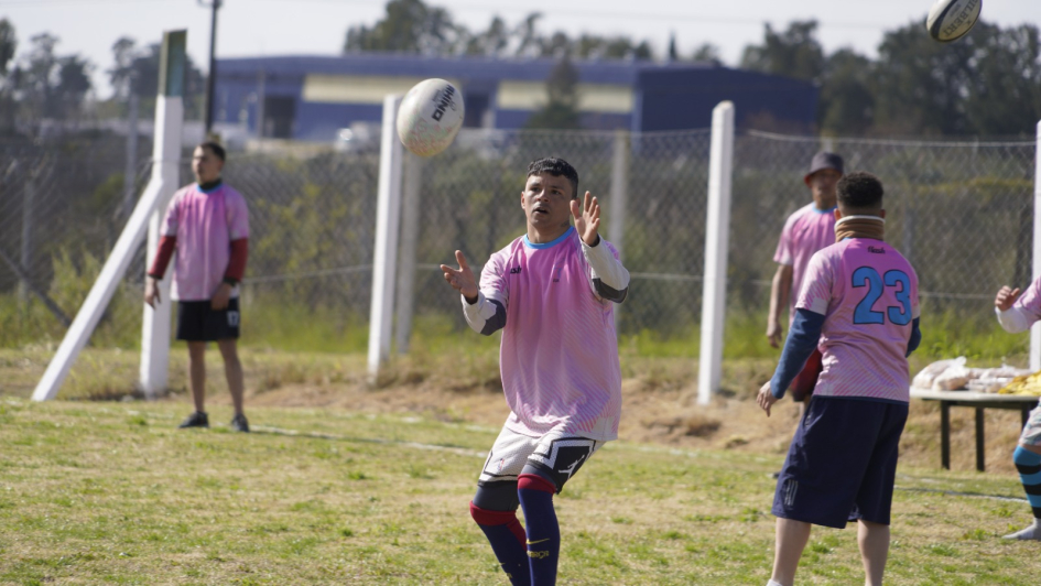 personas privadas de libertad antes de comenzar el encuentro de rugby personas privadas de libertad antes de comenzar el encuentro de rugby