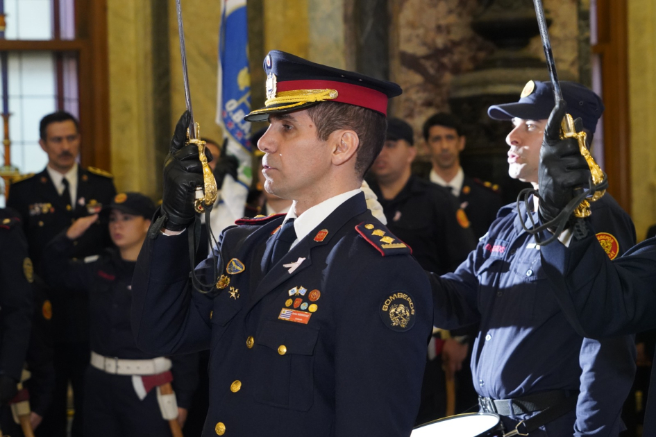 acto de conmemoración del 139.º aniversario de la Dirección Nacional de Bomberos acto de conmemoración del 139.º aniversario de la Dirección Nacional de Bomberos