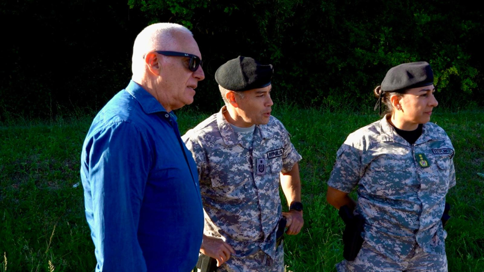 Ministro junto a la Directora de la Guardia Republicana y Jefe del Estado Mayor Ministro junto a la Directora de la Guardia Republicana y Jefe del Estado Mayor