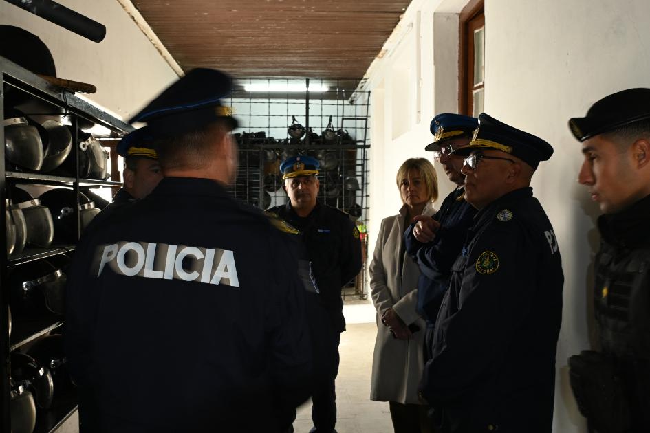 Conferencia de prensa de autoridades del Ministerio del Interior en Soriano Tras la visita al depar Conferencia de prensa de autoridades del Ministerio del Interior en Soriano Tras la visita al depar