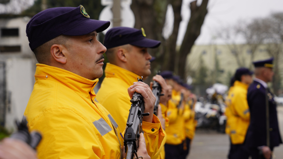 Efectivos del Cuerpo de Policía de Tránsito 