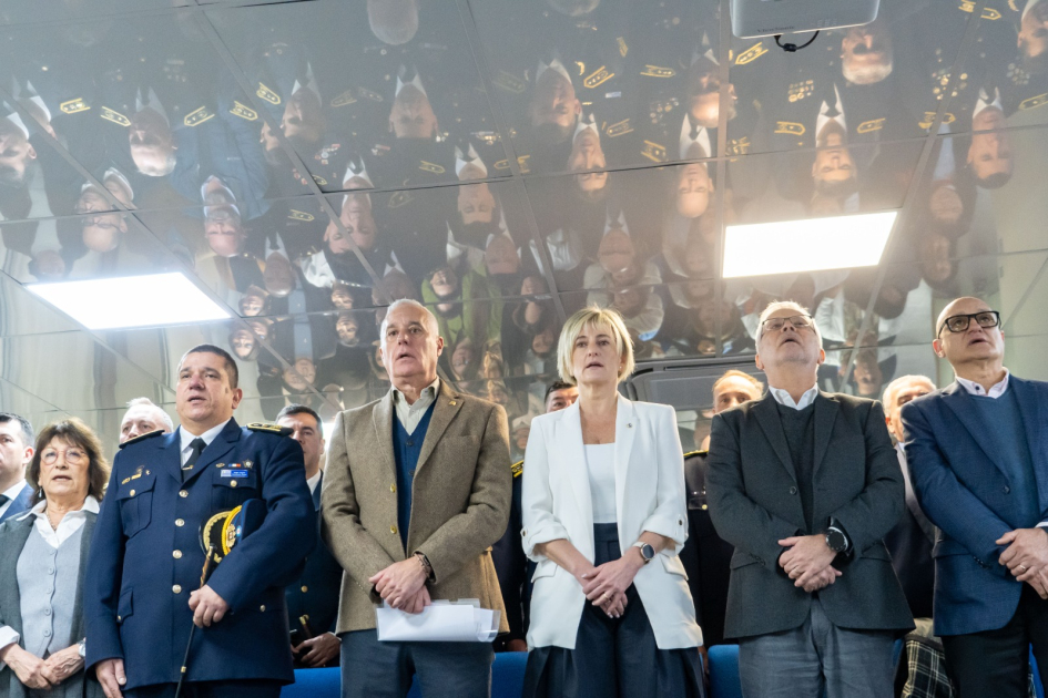 autoriades durante el acto de asunción de las nuevas autoridades de Sanidad Policial autoriades durante el acto de asunción de las nuevas autoridades de Sanidad Policial
