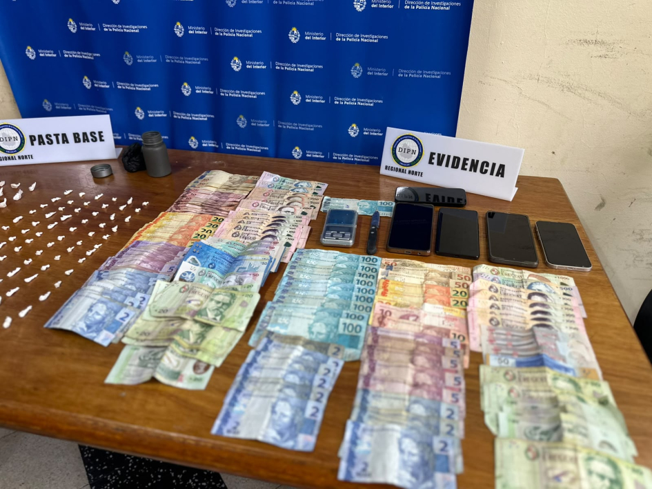 objetos incautados en los allanamientos 