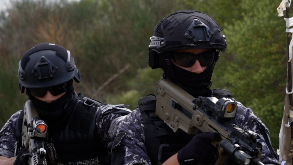 Entrenamiento del GEO de la DIGOE