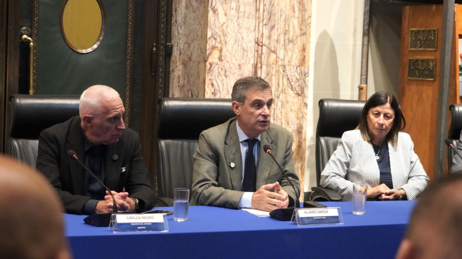 Ministro, Presidente del Brou y Gerenta General del BROU