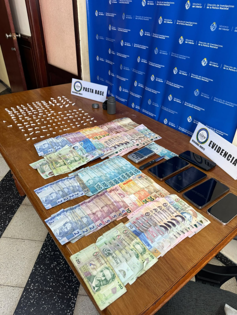 objetos incautados en los allanamientos 