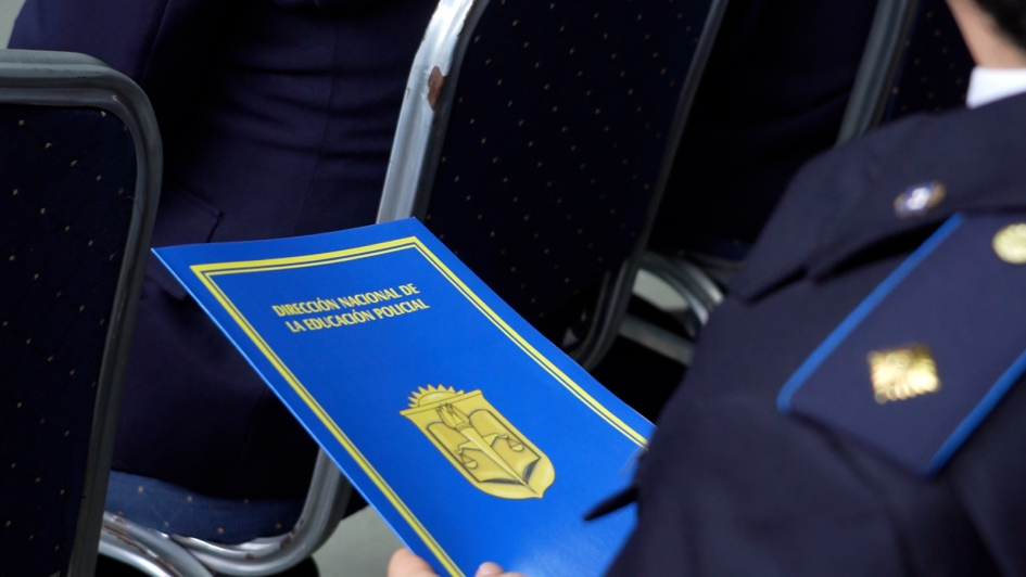 Oficiales que cursan la Licenciatura en Seguridad Públic