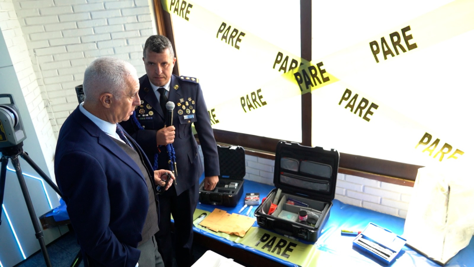 Ministro del Interior inauguró stand en Expo Prado 2025