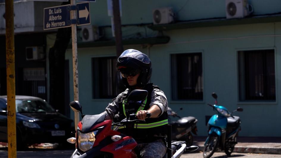 Personal de la Guardia Republicana patrullando la ciudad de Tacuarembó Personal de la Guardia Republicana patrullando la ciudad de Tacuarembó