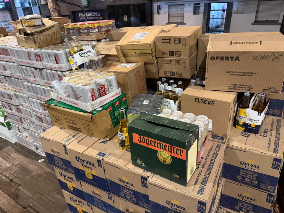 mercadería incautada mercadería incautada