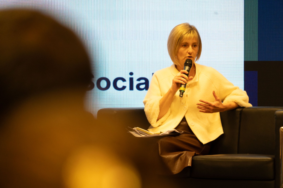 Ministra interina Gabriela Valverde