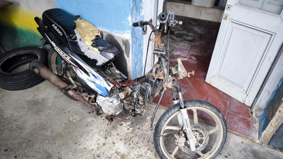 moto incautada