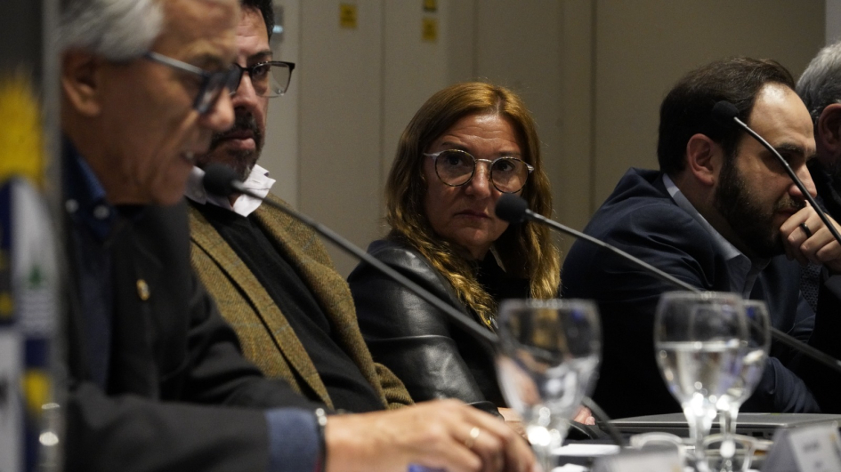Ministro del Trabajo, Secretario de la Presidencia, directora del INR, Ministro de Desarrollo Social Ministro del Trabajo, Secretario de la Presidencia, directora del INR, Ministro de Desarrollo Social