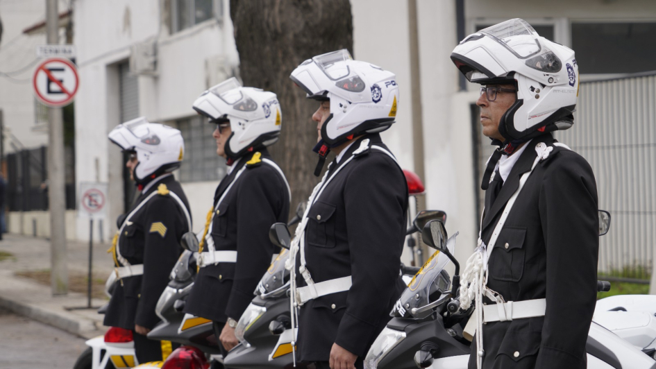 Efectivos del Cuerpo de Policía de Tránsito 