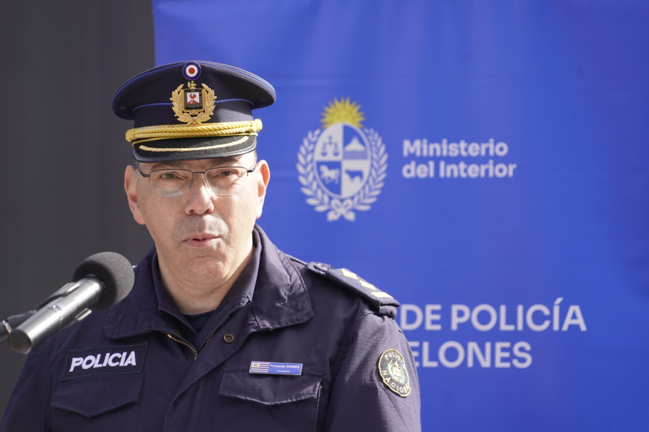 Director Departamental de Violencia Doméstica y de Género, Comisario Fernando Correa Director Departamental de Violencia Doméstica y de Género, Comisario Fernando Correa