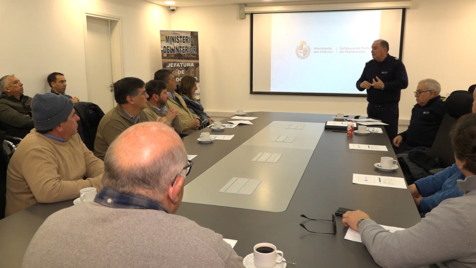 Reunión de seguridad 
