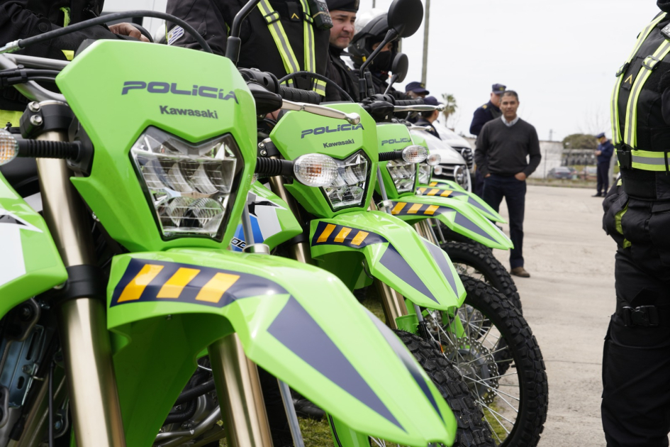motos incorporadas a la Policía Nacional 