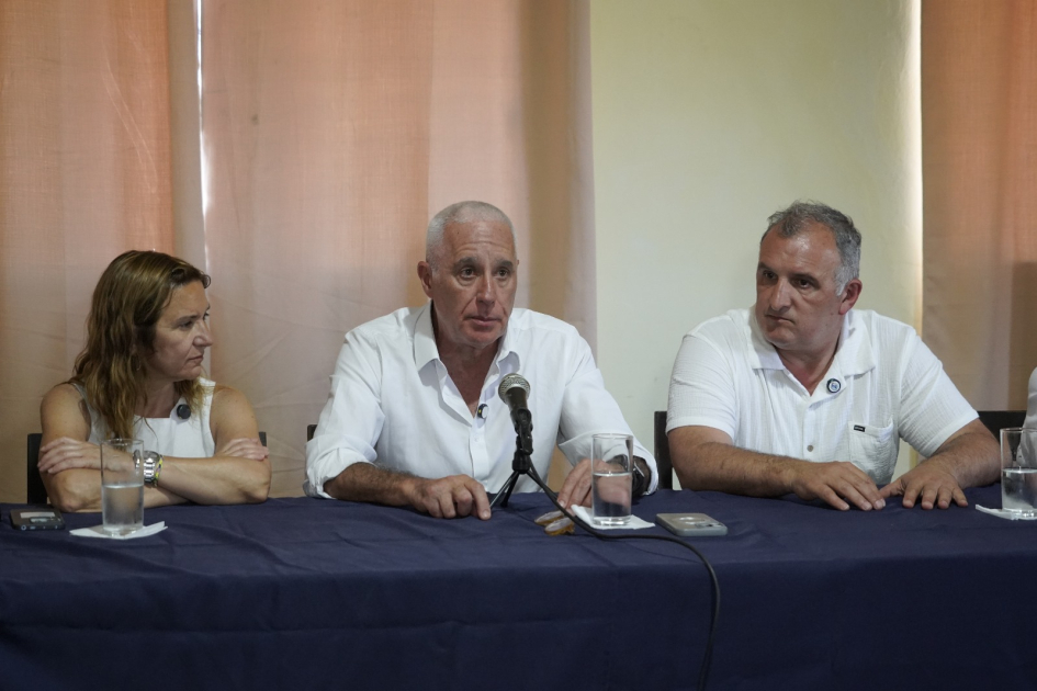 Ministro del Interior, Directora del INR e Intendente de Lavalleja Ministro del Interior, Directora del INR e Intendente de Lavalleja