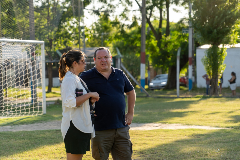 Agustín Iparraguirre el durante el lanzamiento del programa