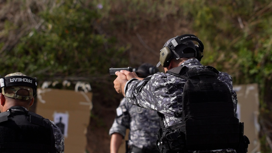 Entrenamiento del GEO de la DIGOE
