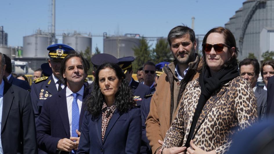 Ministro Martinelli junto al Presidente de la República y Ministra de Economía en la inauguración