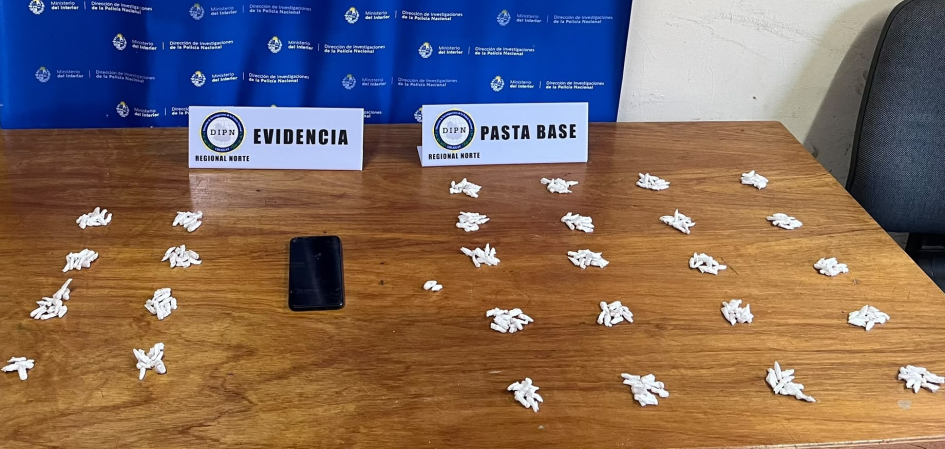 objetos incautados en el allanamiento 